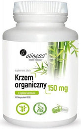 Organisk silisium fra bambusskudd si 150mg 100 kapsler ALINESS